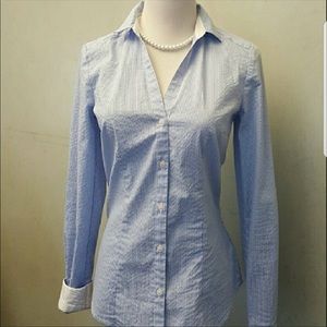 H&M pinstriped button down